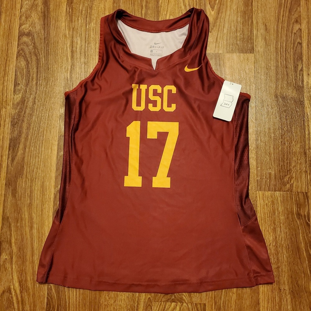 Nike USC Trojans Jersey Lacrosse Digital Core‎ Speed Top Medium 881257-613